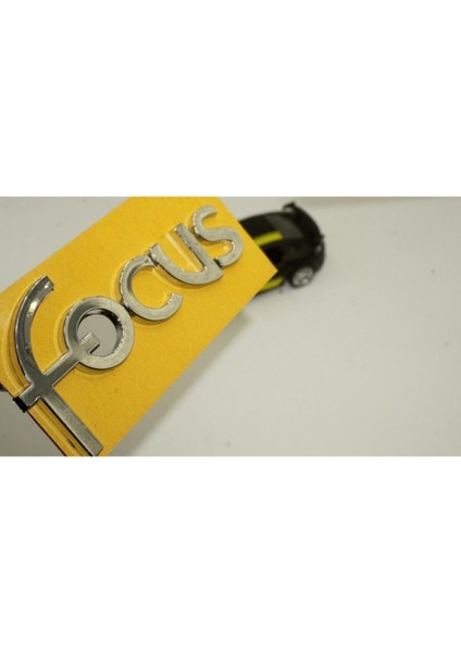 Focus Logo 99 2007 Uyumlu Bagaj 3m 3D Krom Abs Logo Amblem
