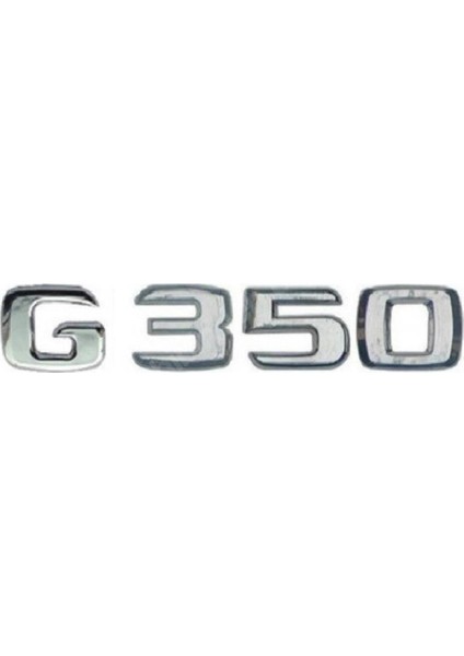 Mercedes Uyumlu G350 Yazı Şildi Uyumlu