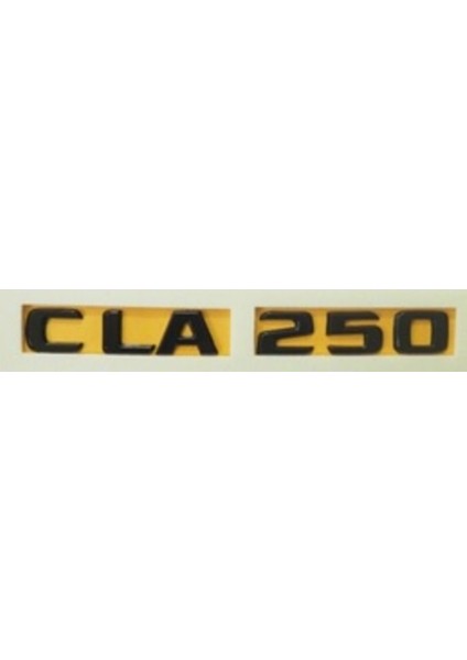 Mercedes Uyumlu Yazı Cla 250 Siyah