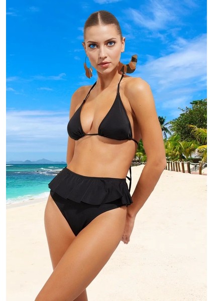 Tasarım Bikini Takımı Yüksek Konfor Yaz Koleksiyonu Hızlı Kuruyan Ergonomik Kesim