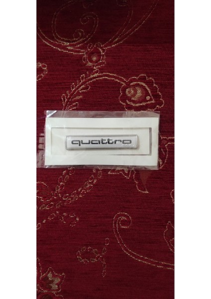Quattro Yazı Audi A5 A6 A7 A8 Q3 Q5 Q8 Quattro Yazı Audi Quatro Logo Arma