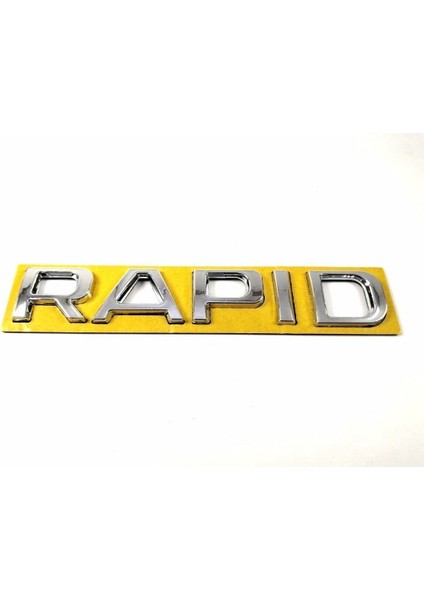 Skoda Uyumlu Rapıd Bagaj Yazısı 130MM-22MM
