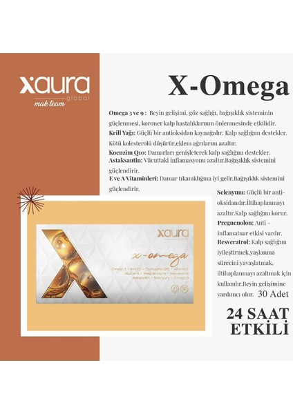 X-Omega Xaura Global Transdermal Bant