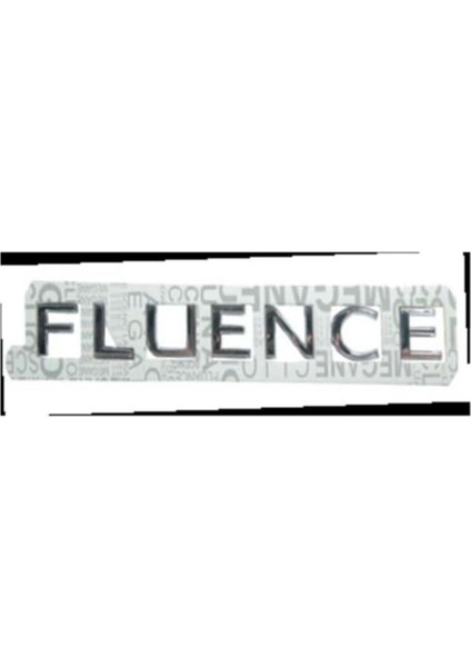 Arka Yazı Fluence Plastik
