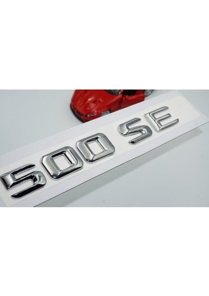 500 Se Bagaj Krom Metal 3m 3D Yazı Logo Uyumlu