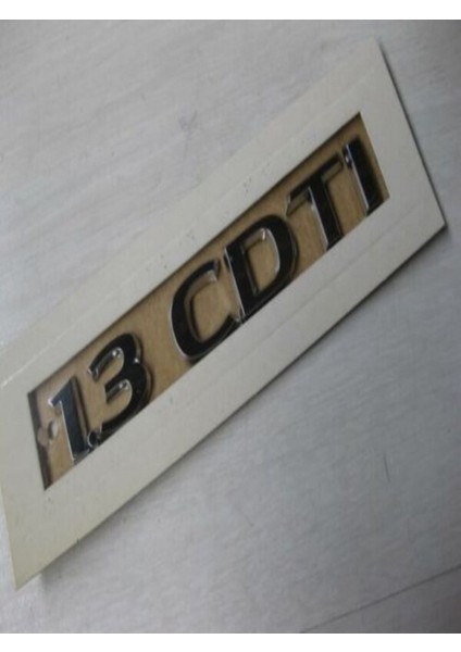 Opel 1.3 Cdtı Krom Bagaj Yazısı Corsa Meriva Zafira