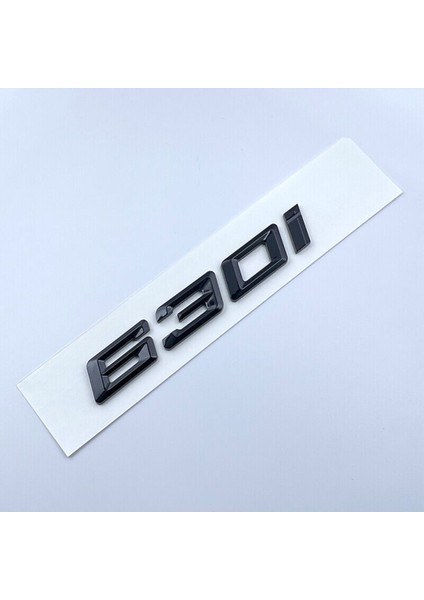 Bmw 630I Piano Black Bagaj Yazısı Ithal Ürün A++ Kalite