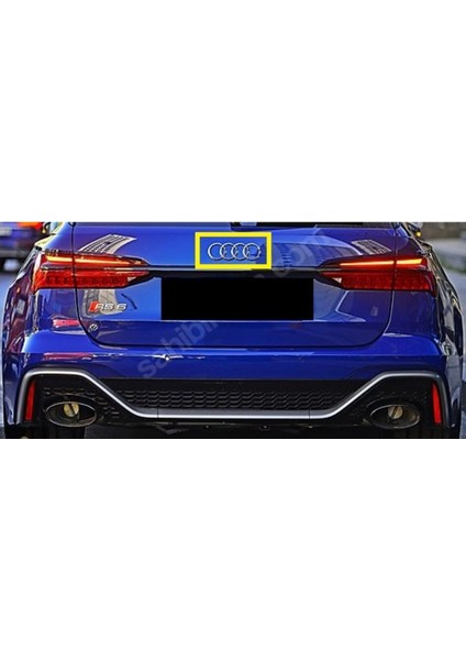 Audi Uyumlu Audi Bagaj Arması 3m 3D Abs