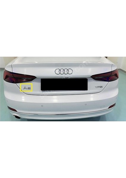 Audi Uyumlu A5 Krom Bagaj Yazısı 3m 3D Abs