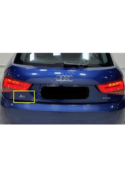 Audi Uyumlu A1 Krom Bagaj Yazısı 3m 3D Abs