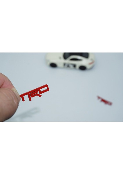 Trd Direksiyon Kırmızı Logo Amblem Toyota Ile Uyumlu