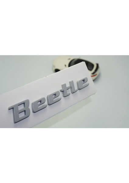 Volkswagen Beetle Bagaj Gri Abs Yazı Logo Amblem