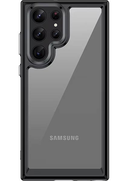 Samsung Galaxy S25 Ultra Shield Serisi Darbeye Dayanıklı Yarı Esnek Plastik Tpu Kılıf - AL8100