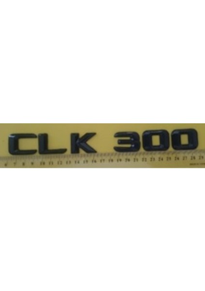 Mercedes Uyumlu Yazı Clk 300 Siyah