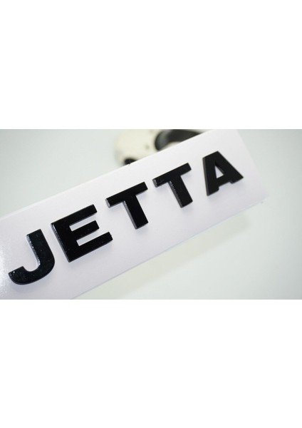 Jetta Bagaj Siyah Yazı Logo Volkswagen Ile Uyumlu