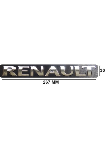Renault Bagaj Yazı Renault Master Renault Trafik Uyumlu Oem Yazı