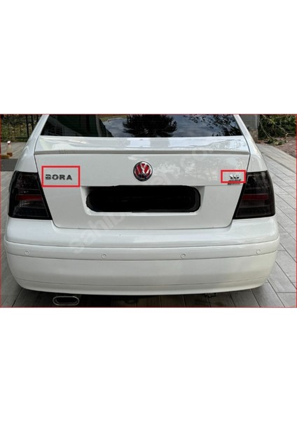 Volkswagen Bora ve 1.6 Bagaj Yazısı Seti 2'li Paket