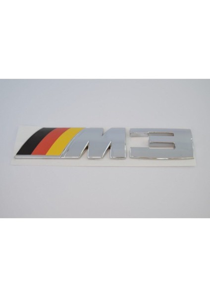 Bmw M3 Yazı / Logo Alman Bayraklı E30-E36-E46 51147893655