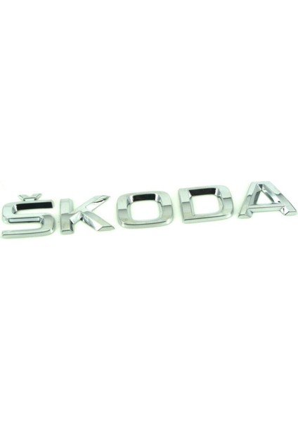 Skoda Roomster 2013 - 2015 Skoda Arka Bagaj Yazısı