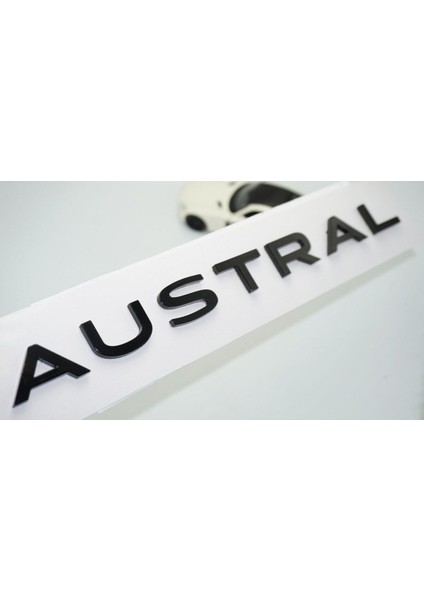 Austral Siyah Abs 3m Bagaj Yazı Logo Renault Ile Uyumlu