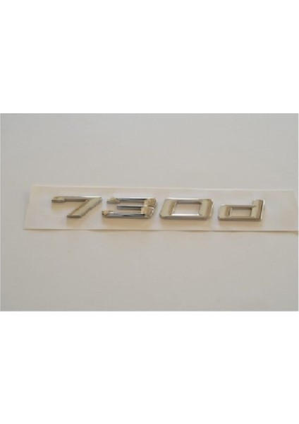 Bmw F01 F02 Arka Bagaj Yazısı Krom