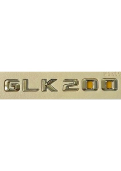 Mercedes Uyumlu Yazı Glk 200 Krom