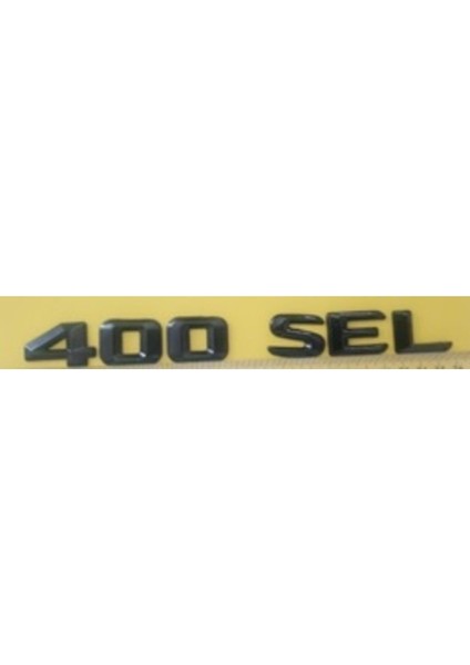 Mercedes Uyumlu Yazı 400 Sel Siyah