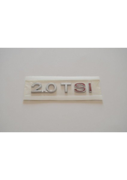 Volkswagen 2.0 Tsi Bagaj Yazısı Çift Kırmızı 3C0853675A