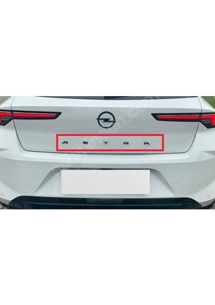 Astra Yeni Nesil Piano Black Bagaj Yazısı