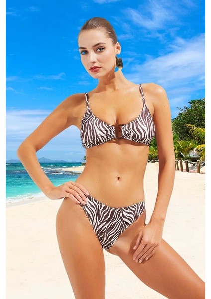 Tasarım Bikini Takımı Uv Korumalı Ergonomik Kesim Hızlı Kuruyan Esnek Kumaş Premium Kalite fiyatları