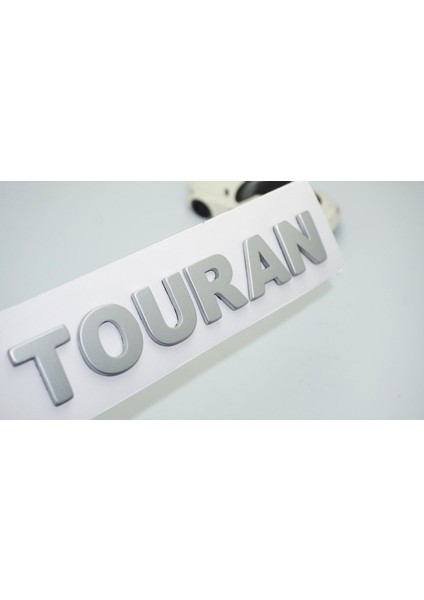 Touran Bagaj Gri Abs 3m Yazı Logo Volkswagen Ile Uyumlu_