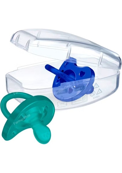 Physioforma Soft 2'li Silikon Emzik 16-36 Ay Erkek