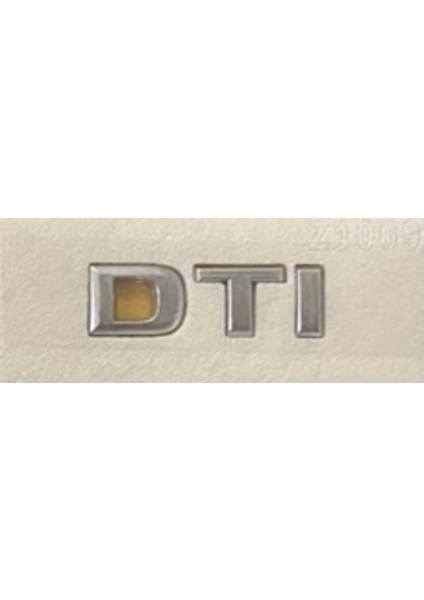 Opel Uyumlu Dti Krom Yazı