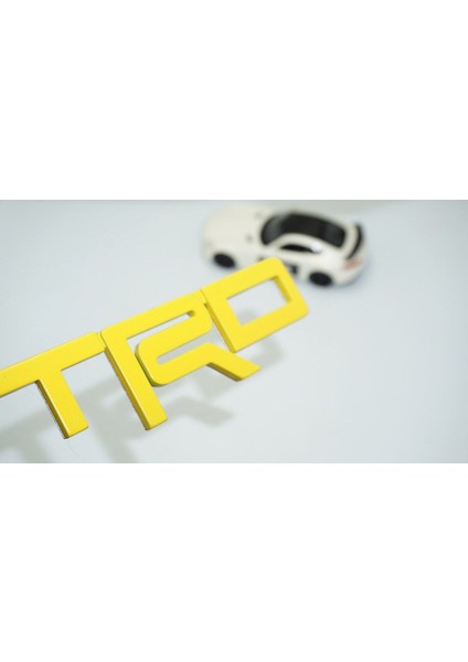 Trd Bagaj Sarı Abs 3m 3D Logo Amblem Toyota Ile Uyumlu