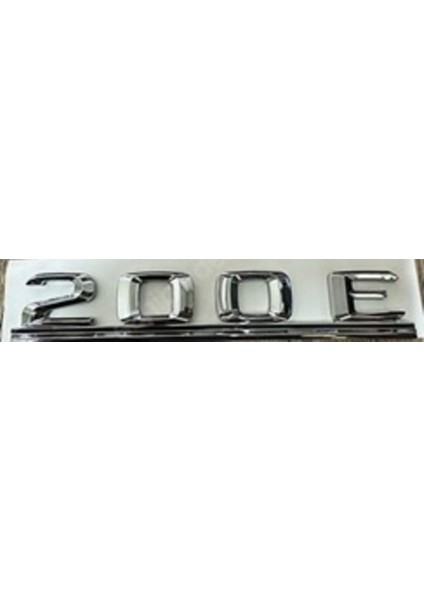 Mercedes Uyumlu Yazı 200 E Çubuklu