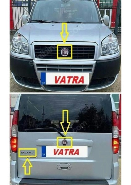 Doblo Combi 1.9 Jtd Sx 2001-2012 Doblo Krom Bagaj Yazı Bagaj ve Kaput Arma
