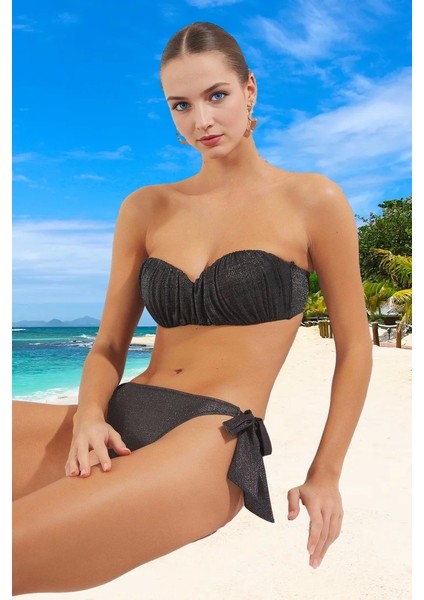 Tasarım Bikini Takımı Uv Korumalı Plaj ve Havuz Için Ergonomik Kesim Özel