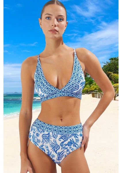 Tasarım Bikini Takımı Premium Kalite Yaz Koleksiyonu Esnek Kumaş Özel Şık Detaylı