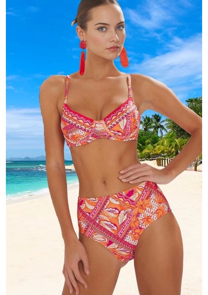 Tasarım Bikini Takımı Yaz Koleksiyonu Uv Korumalı Yüksek Konfor Klora Dayanıklı Ergonomik Kesim