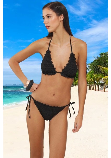 Tasarım Bikini Takımı Premium Kalite Uv Korumalı Hızlı Kuruyan Klora Dayanıklı Esnek Kumaş