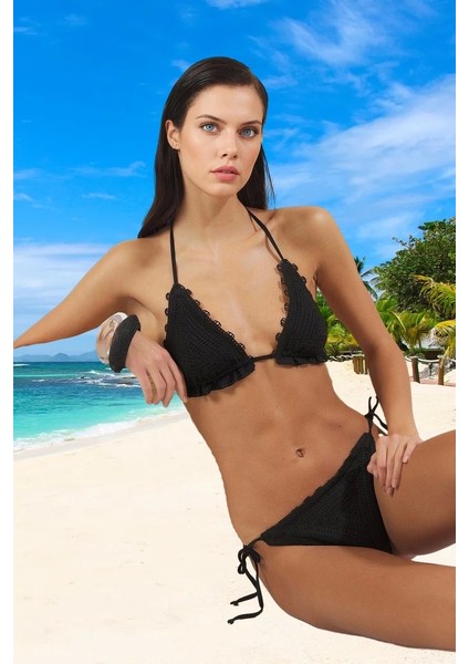 Tasarım Bikini Takımı Premium Kalite Uv Korumalı Hızlı Kuruyan Klora Dayanıklı Esnek Kumaş fiyatları