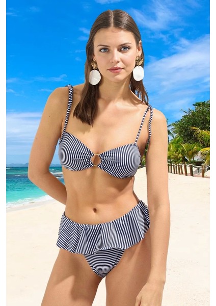 Tasarım Bikini Takımı Yüksek Konfor Özel Yaz Koleksiyonu Uv Korumalı Plaj ve Havuz Için