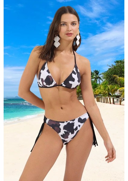 Bağlamalı Tasarım Bikini Takımı Ergonomik Kesim Premium Kalite Özel Şık Detaylı