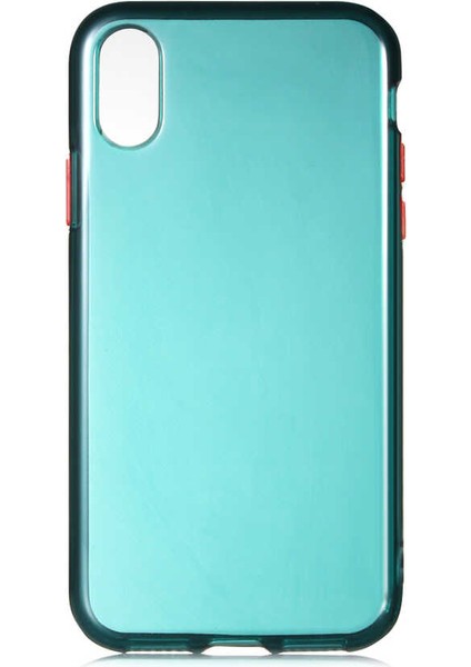 iPhone x Uyumlu F10T Bistro Kapak-Koyu Yeşil
