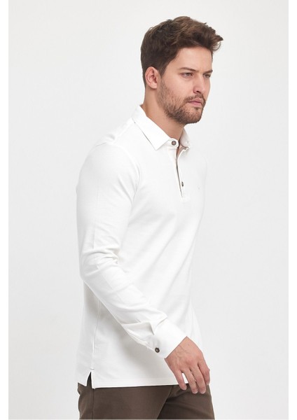 Erkek Basic Uzun Polo Yaka Bol Siyah Siyah Sweatshirt modelleri