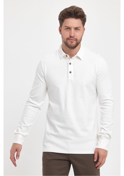 Erkek Basic Uzun Polo Yaka Bol Siyah Siyah Sweatshirt fırsatları