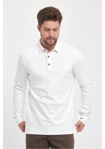 Erkek Basic Uzun Polo Yaka Bol Siyah Siyah Sweatshirt indirimleri