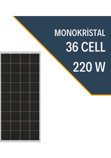 220W Monokristal Güneş Paneli fiyatları