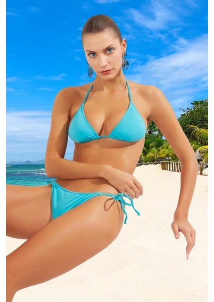 Tasarım Bikini Takımı Şık Detaylı Hızlı Kuruyan Plaj ve Havuz Için Su Sporları fiyatları