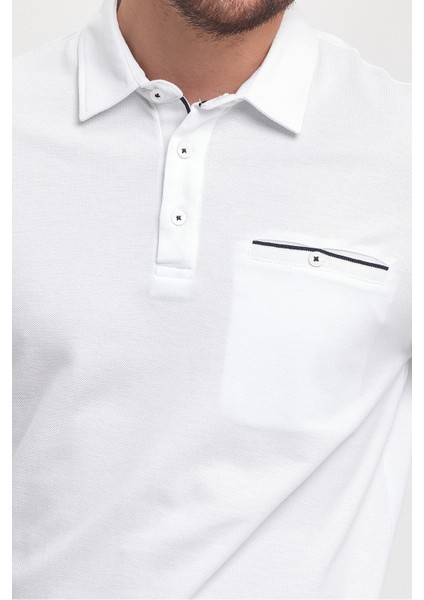 Erkek Uzun Basic Polo Yaka Cepli Düz Sarı Sweatshirt fiyatları